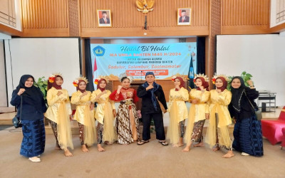 Seni Tari SMK MHI Turut Memeriahkan Halal Bihalal IKA UNILA Banten